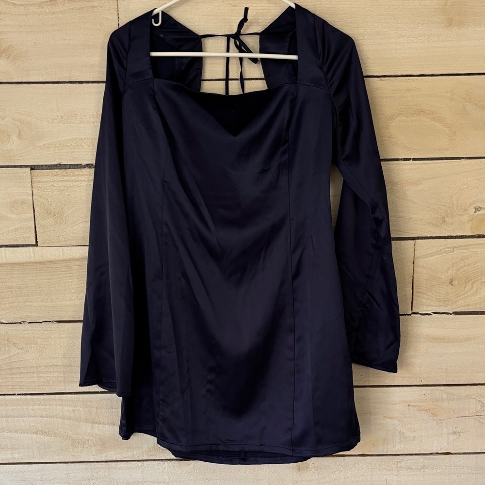 Navy blue dress